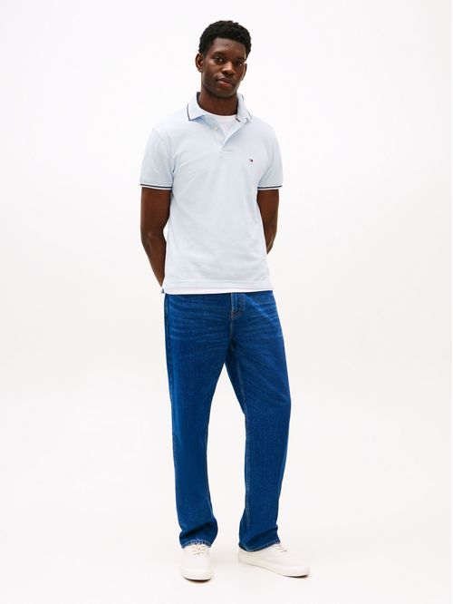 Chomba ribeteado de corte slim