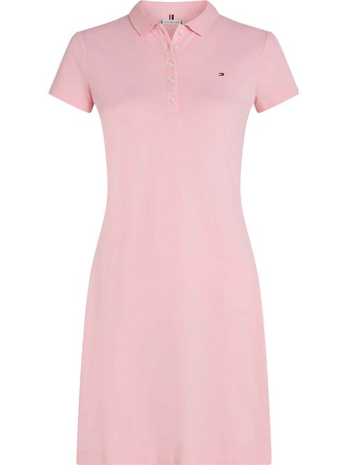 Vestido tipo chomba de corte slim