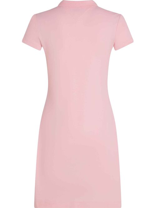 Vestido tipo chomba de corte slim