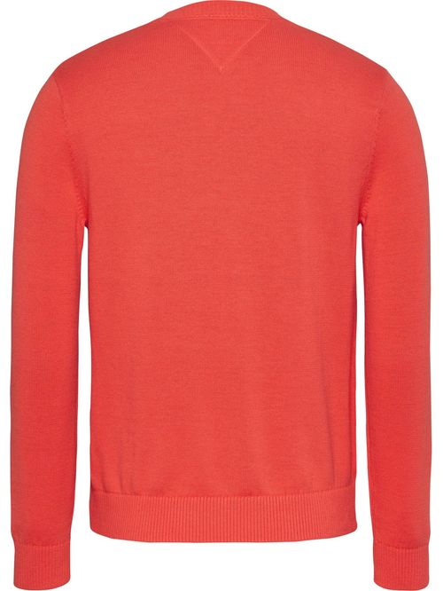 Sweater Essential de corte slim con parche