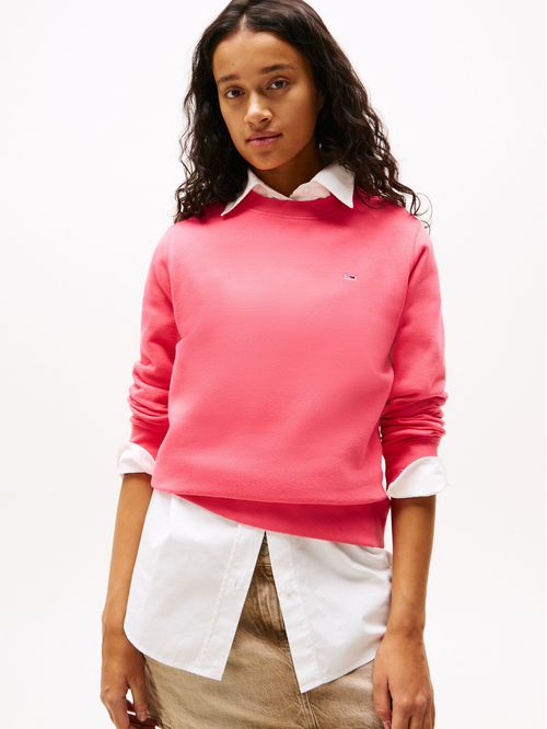 Buzo de felpa con logo bordado