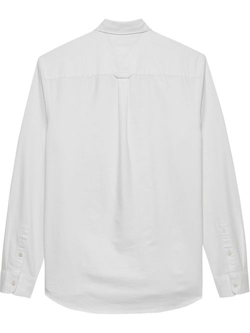 Camisa Oxford con cuello abotonado