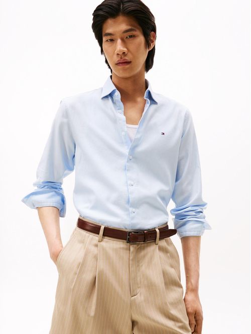 Camisa Twill de manga larga