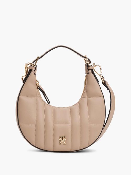 Cartera de hombro cruzado Crescent acolchada