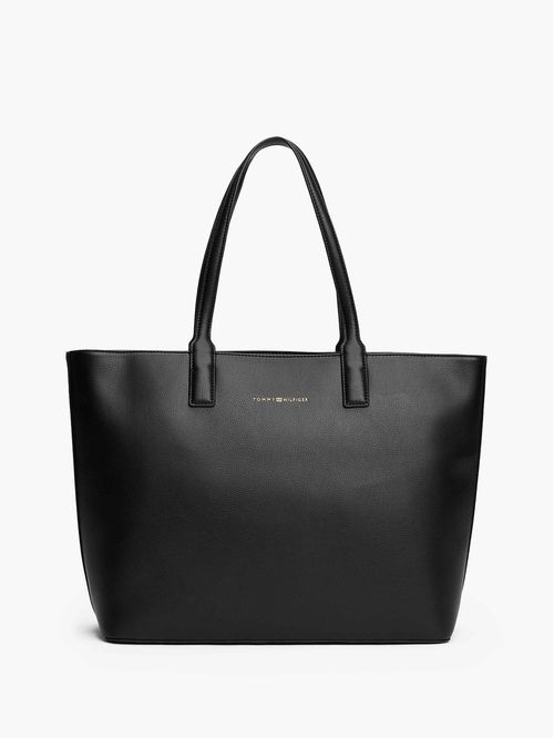 Cartera tote con logo