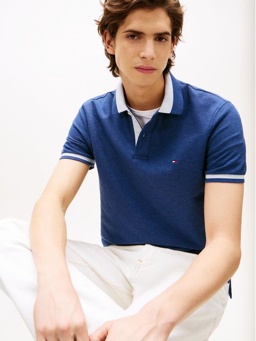 Chomba de corte regular con ribeteado