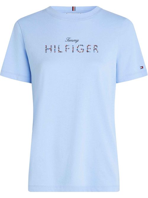 Remera con logo gráfico de corte regular