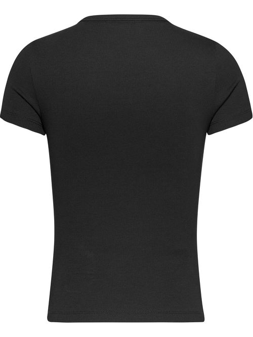 Remera de corte slim con parche