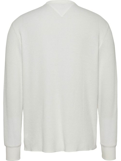 Remera de cuello henley de corte regular