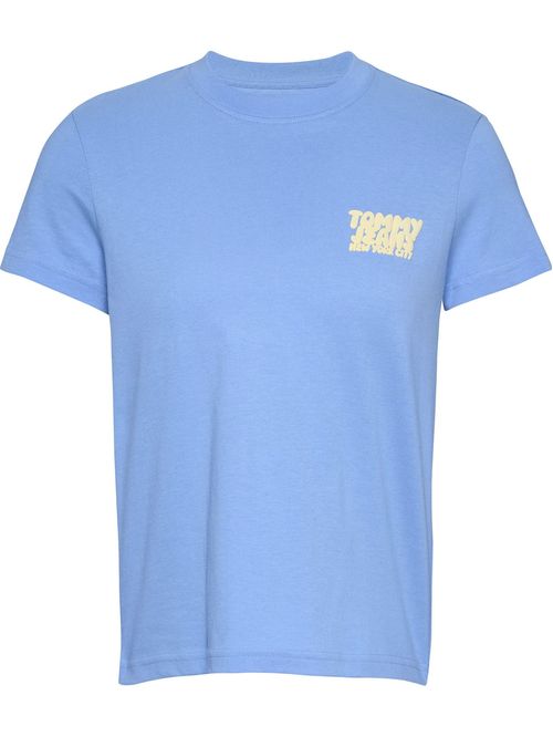 Remera de cuello redondo con logo