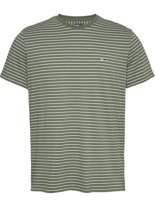 Remera de rayas y corte slim