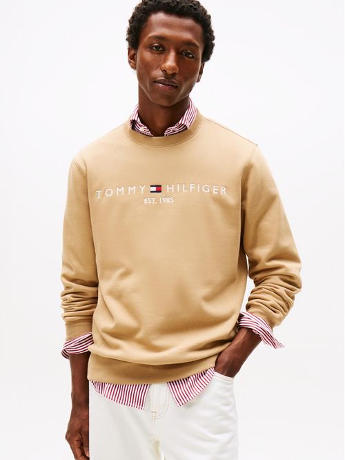 Buzo de cuello redondo con logo gráfico