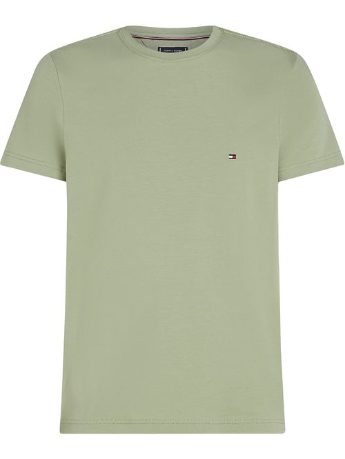 Remera de cuello redondo y corte extra slim