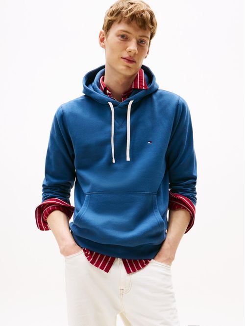 Buzo con capucha y logo bordado