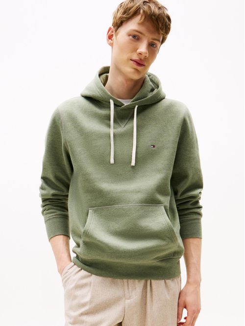 Buzo con capucha y logo bordado