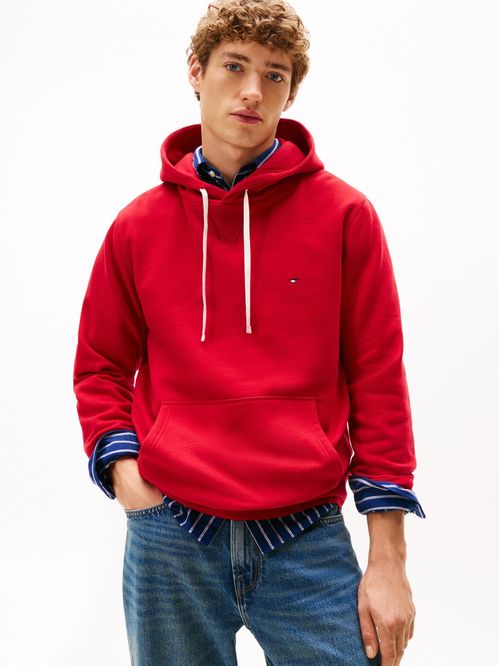 Buzo con capucha y logo bordado