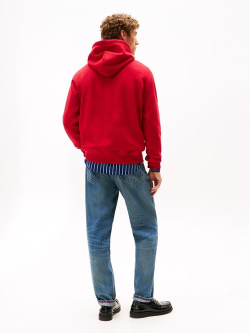 Buzo con capucha y logo bordado