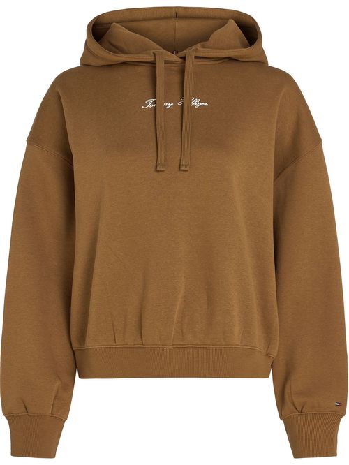 Buzo con capucha y logo texturizado