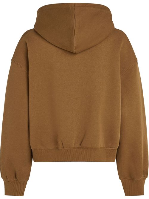 Buzo con capucha y logo texturizado