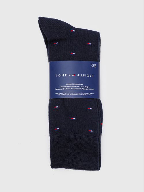 Pack de 3 medias con logo bordado