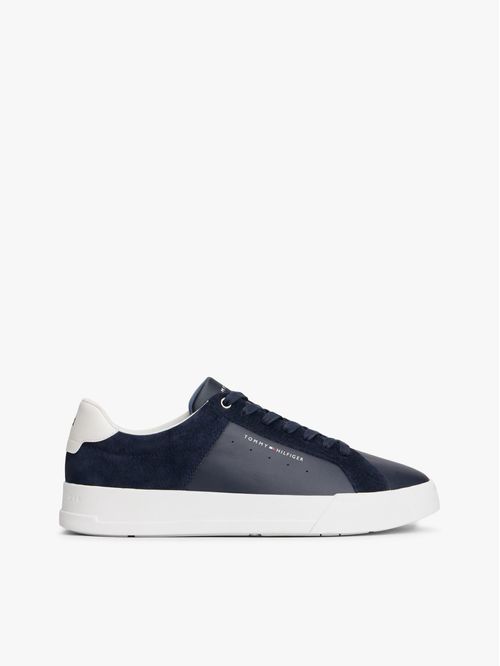 Zapatillas de tenis en Piel texturizada